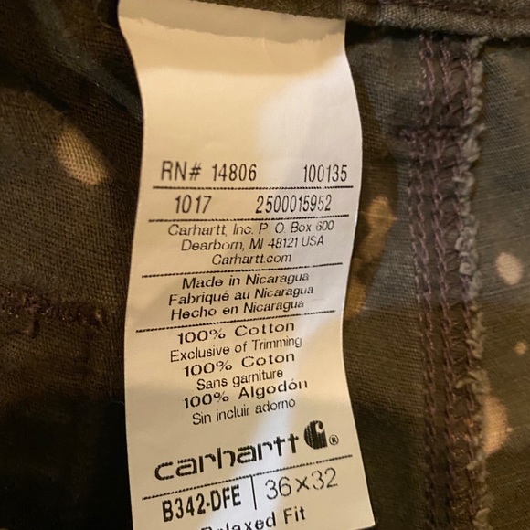 Acid Stained Vintage Carhartt Pants - Picture 9 of 11